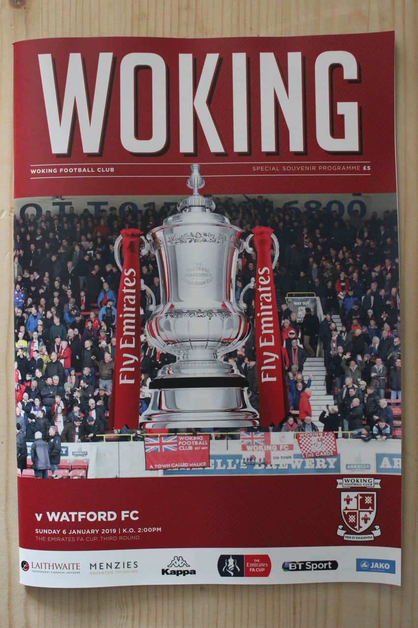 Woking FC v Watford FC